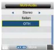 Cello C29225DVB - Speaker Sound Output Selection (DTV Mode) - 1