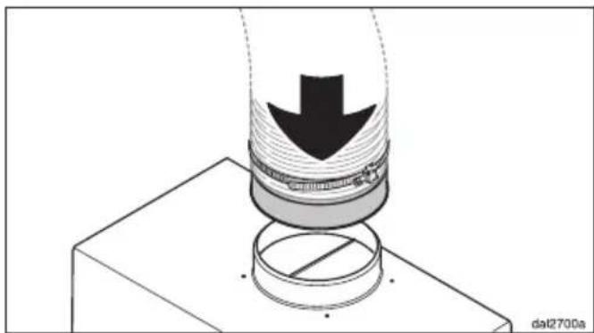MIELE DA 3590 - Adjusting the deflector plate - 8