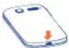 ALCATEL One Touch Pop C1 4015D - Removing or installing the back cover - 4