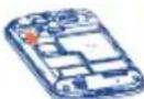 ALCATEL One Touch Pop C1 4015D - Installing or removing the microSD card - 3