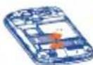 ALCATEL One Touch Pop C1 4015D - Inserting or removing the SIM card - 3
