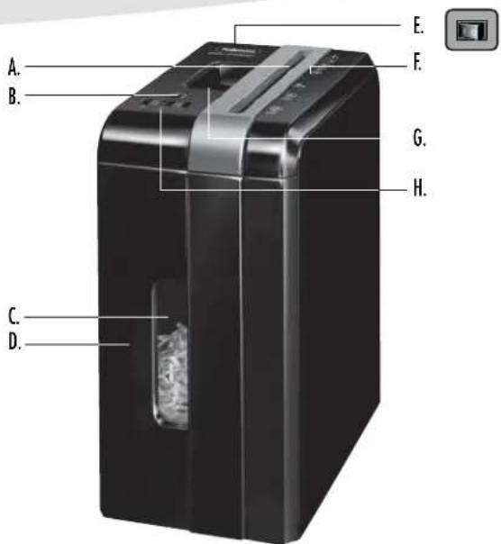 FELLOWES Powershred DS-700Cs - SUIVRE LA PROCÉDURE DE GRAISSAGE CI-DESSOUS ET LA RÉPÉTER DEUX FOIS - 6