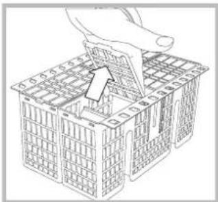 INDESIT DIF 04B1 - Cutlery basket - 1