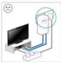 Illustration of a computer connected to a wall-mounted device with a smiley face icon (no text or symbols present)