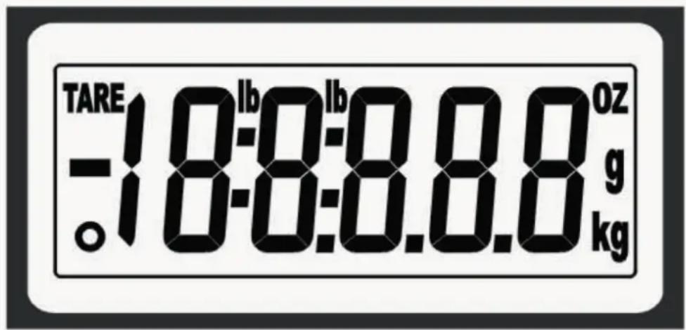 TARE -18:0:0.8.8 oz g kg o