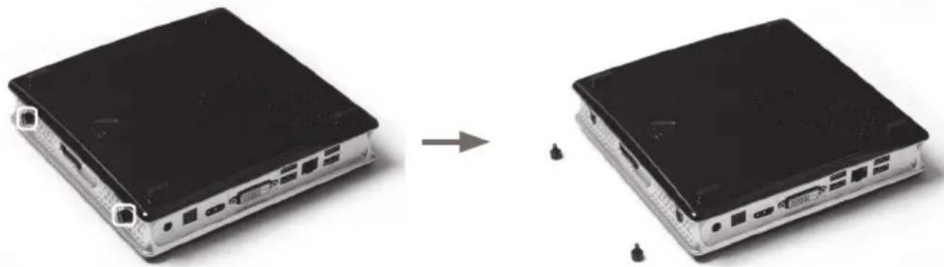Zotac ZBOX BI320 - Installing Hardware inside ZOTAC ZBOX - 1
