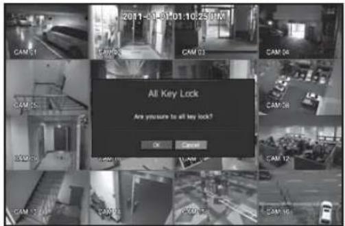 2011-01-01 01:10:25 00:00 CAM 1 CAM 2 CAM 3 CAM 4 CAM 5 CAM 6 CAM 7 CAM 8 CAM 9 CAM 10 CAM 11 CAM 12 CAM 13 CAM 14 CAM 15 CAM 16 All Key Lock Are you sure to all key lock? OK Cancel