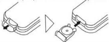 Ground Zero GZCR 235USB - Changing the battery - 1