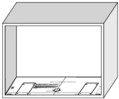 WESTINGHOUSE WMS281SB - Preparing the cabinet - 2