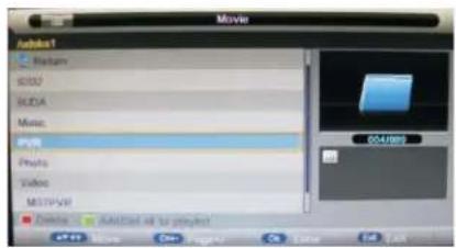 Movie auds1 Media i300 i3DA Movie i3D PPT PPTs Video MUSTP-VM Options - [ Selected as to project]