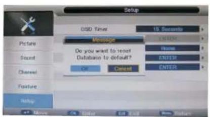 Setup DISD Timer 16 Seconds Message Do you want to reset Database to default? Cancel Enter Home ENTER Enter Enter Message Message Do you want to reset Database to default? Cancel Enter Message Message Do you want to reset Database to default? Cancel Enter Message Message Do you want to reset Database to default? Cancel Enter Message Message Do you want to reset Database to default? Cancel Enter Message Message Do you want to reset Database to default? Cancel Enter Message Message Do you want to reset Database to default? Cancel Enter Message Message Do you require to reset Database to default? Cancel Enter Message Message Do you want to reset Database to default? Cancel Enter Message Message Do you want to reset Database to default? Cancel Enter Message Message Do you want to reset Database to default? Cancel Enter Message Message Do you want to reset Database to default? Cancel Enter Message Message Do you want to reset Database to default? Cancel Exit