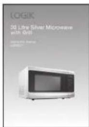 LOGIK 3D Libre Silver Microwave with GBH