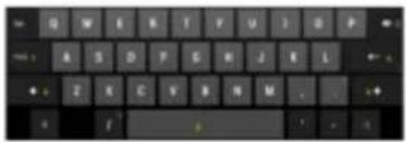 INTENSO TAB 744 - Utilisation du clavier virtuel - 1