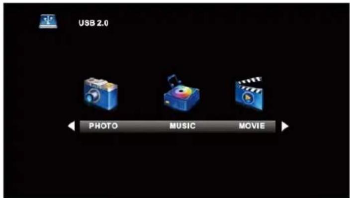 USB 2.0 PHOTO MUSIC MOVE