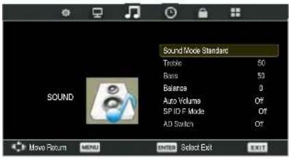 AudioSonic LE-227792 - Tryb sygnału wejściowego: ATV - 4