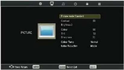 AudioSonic LE-227792 - Tryb sygnału wejściowego: PC - 8