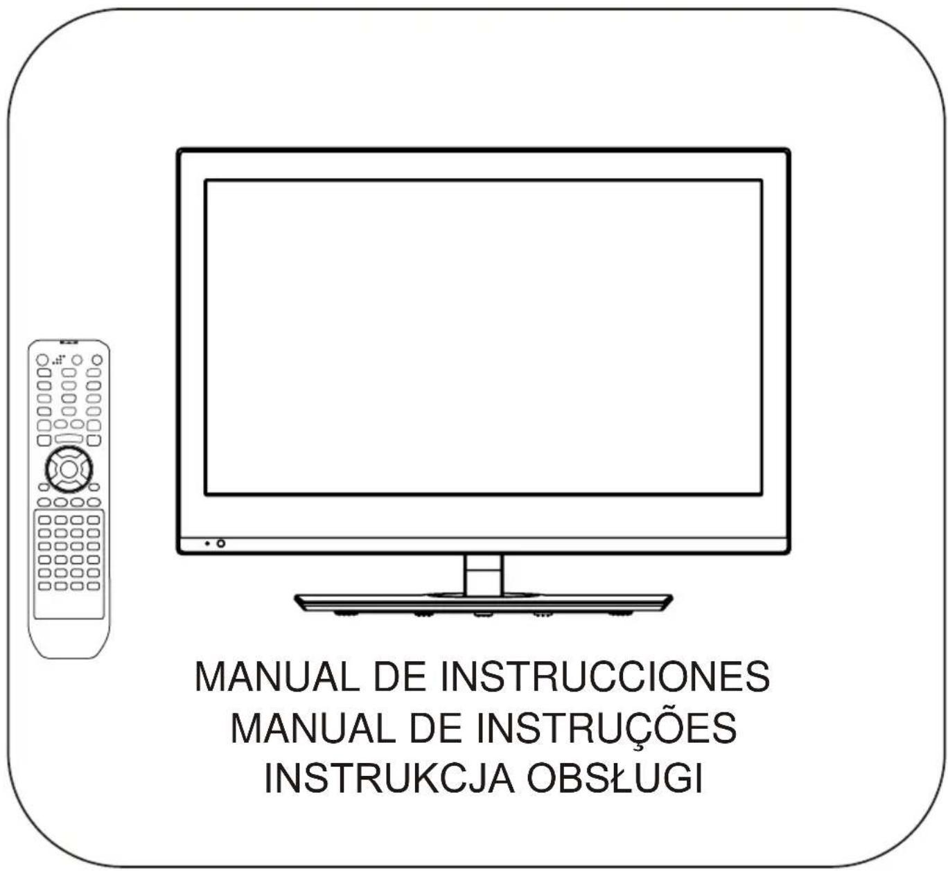 MANUAL DE INSTRUCCIONES MANUAL DE INSTRUÇÕES INSTRUKCJA OBSŁUGI