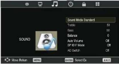 AudioSonic LE-227792 - Tryb sygnału wejściowego: PC - 4