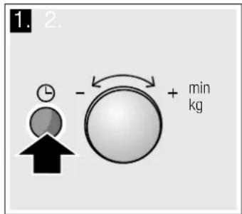 1. 2. - + min kg