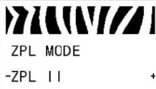 ZEBRA 110Xi4 - Standard Control Panel Parameters - 50