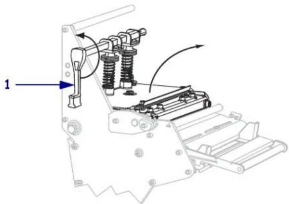 ZEBRA 110Xi4 - To clean the printhead and platen roller, complete these steps: - 1