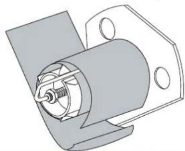 ZEBRA 110Xi4 - To remove media or liner from the rewind spindle, complete these steps: - 2