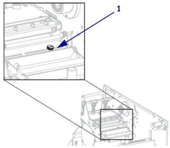 ZEBRA 110Xi4 - Transmissive Media Sensor Locations - 1