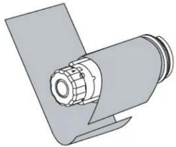 ZEBRA 110Xi4 - To remove used ribbon, complete these steps: - 1