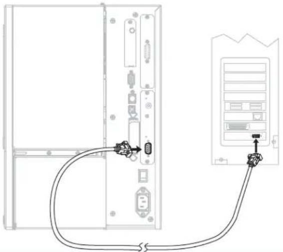 ZEBRA 110Xi4 - Connect the Printer to the Computer or Network - 4