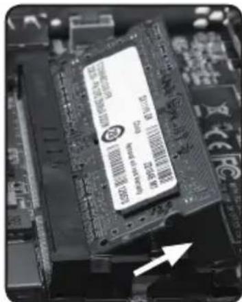 Zotac ZBOX ID81 Plus - Removing the memory module - 2