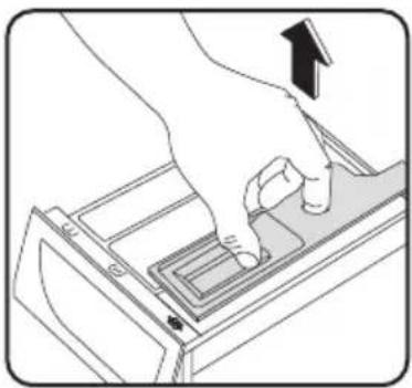 ZANUSSI ZWG1100P - Limpe a gaveta do detergente - 2