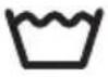 ZANUSSI ZWG1100P - i International wash code symbols - 1
