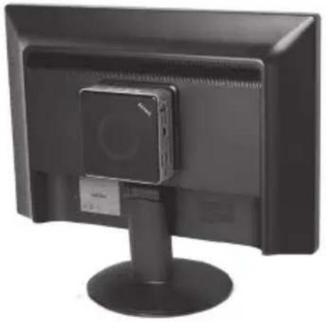 Zotac ZBOX nano ID64 Plus - Mounting the ZOTAC ZBOX nano to a LCD monitor - 3