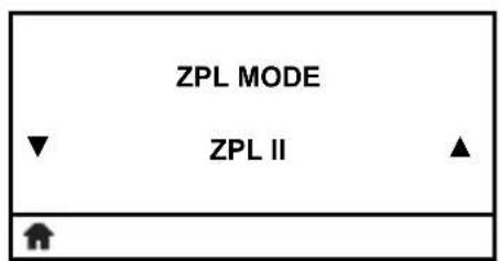 ZPL MODE ZPL II