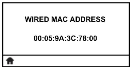 WIRED MAC ADDRESS 00:05:9A:3C:78:00