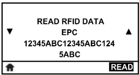 READ RFID DATA EPC 12345ABC12345ABC124 5ABC