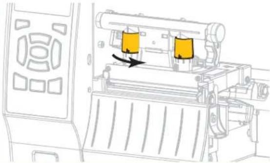 ZEBRA ZT420 - Adjust the Printhead Pressure - 3