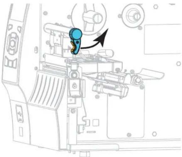 ZEBRA ZT420 - To clean the printhead and platen roller, complete these steps: - 3
