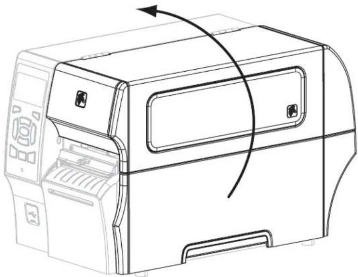 ZEBRA ZT420 - To clean the cutter module, complete these steps: - 1
