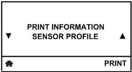 ZEBRA ZT420 - Sensor Profile - 1