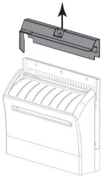 ZEBRA ZT420 - To clean the cutter module, complete these steps: - 4