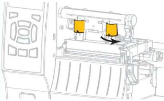 ZEBRA ZT420 - Adjust the Printhead Pressure - 5