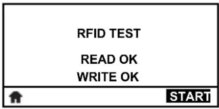 RFID TEST READ OK WRITE OK