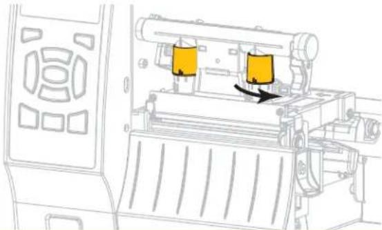 ZEBRA ZT420 - Adjust the Printhead Pressure - 4