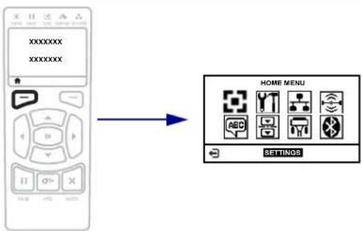 XXXXXXXX XXXXXXXX HUA HOME MENU SETTINGS