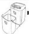 FELLOWES Powershred PS-70 - SET UP - 2