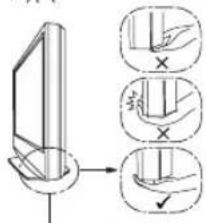 Diagram illustrating a folding or retraction process with labeled steps and directional arrows