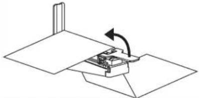 ZEBRA 140Xi4 - To load fanfold media, complete these steps: - 5