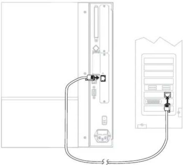ZEBRA 140Xi4 - Connect the Printer to the Computer or Network - 6