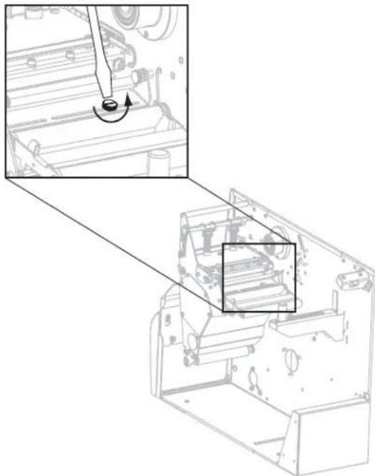 ZEBRA 140Xi4 - To reposition the upper media sensor along the inside portion of the media, complete these steps: - 2